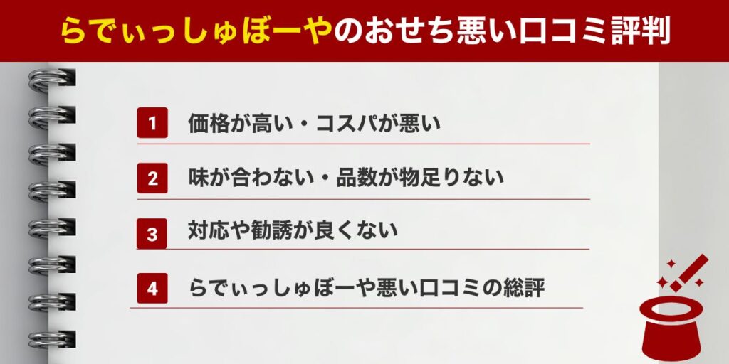 らでぃっしゅぼーやのおせち悪い口コミ評判