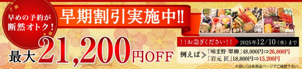 早割キャンペーンの仕組み