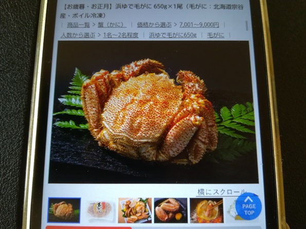 1位:浜ゆで毛がに 650g×2尾(北海道宗谷産・ボイル冷凍)