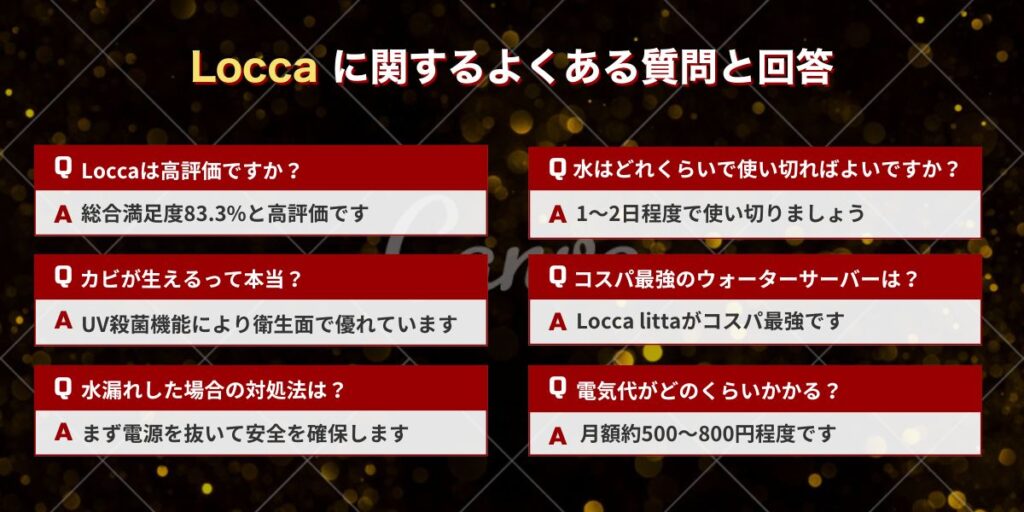 Loccaに関するよくある質問と回答