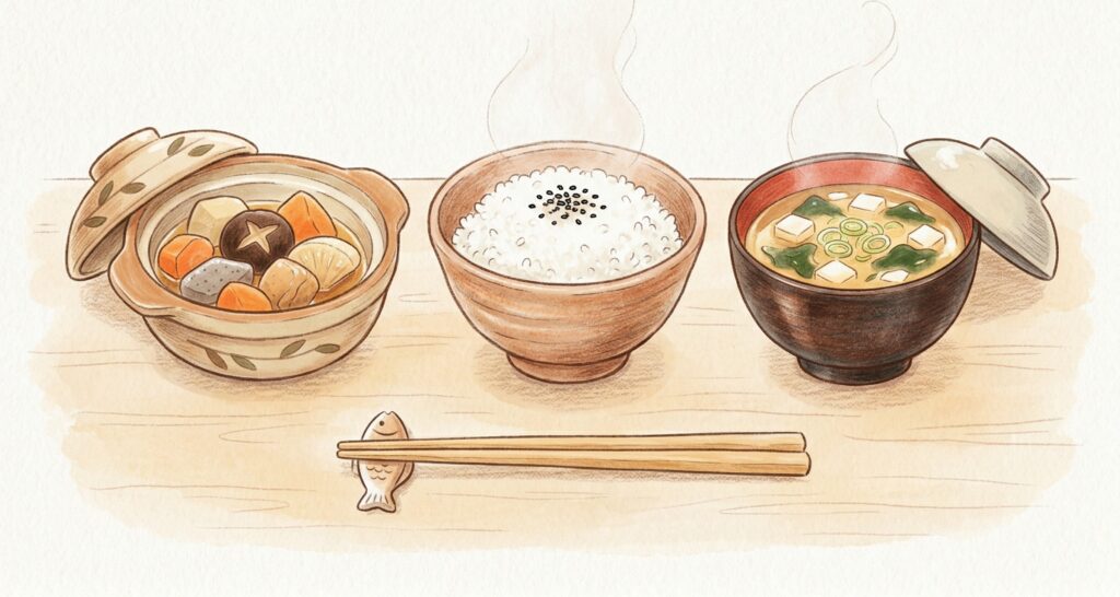 和食（出汁・煮物）との相性