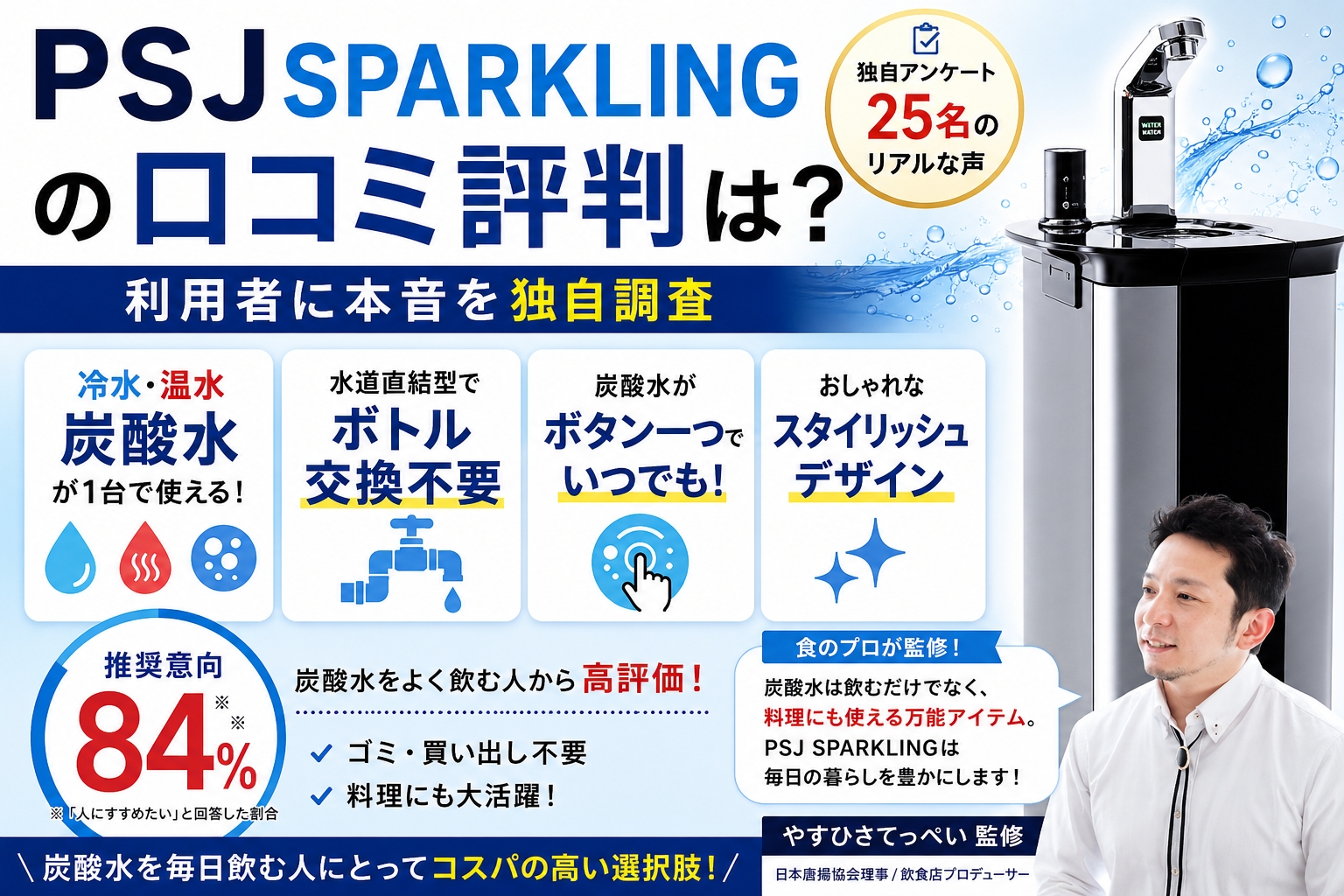 PSJ SPARKLING口コミ評判