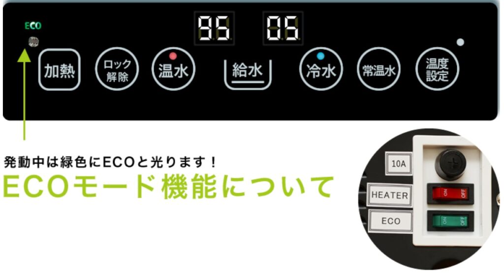 電気代・省エネ性能と独自機能について