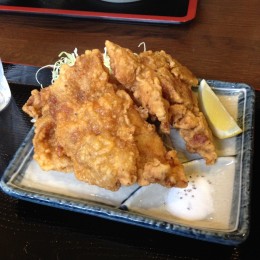 から揚げセットのから揚げ