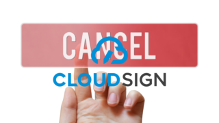 クラウドサイン解約